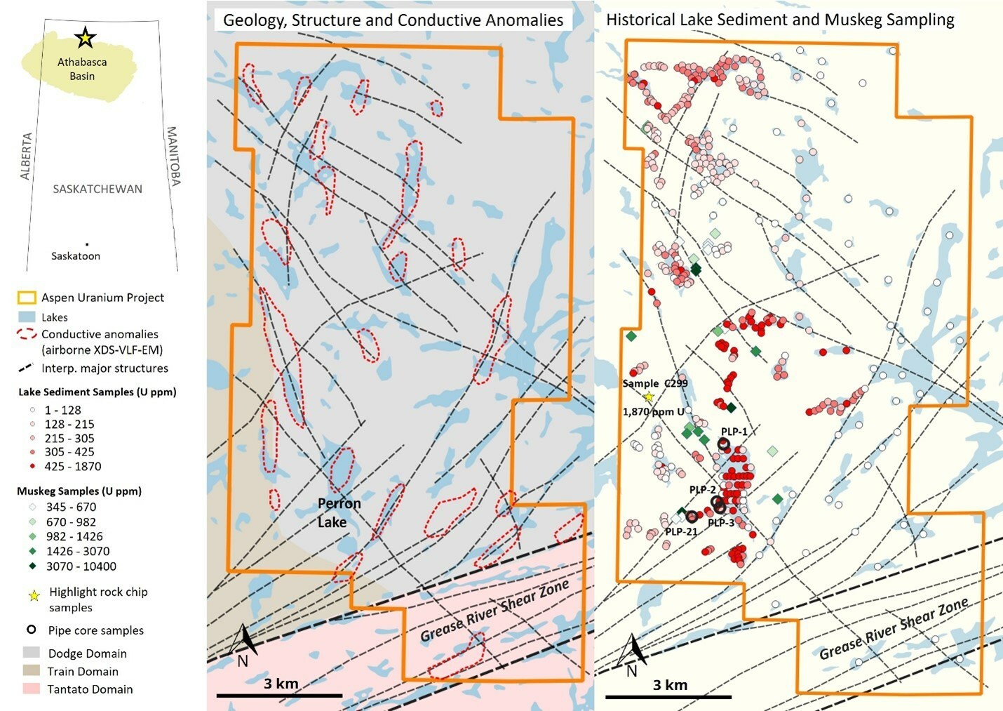 Figure 1: Aspen Uranium Project (CNW Group/Fortune Bay Corp.) Figure 1: Aspen Uranium Project (CNW Group/Fortune Bay Corp.)