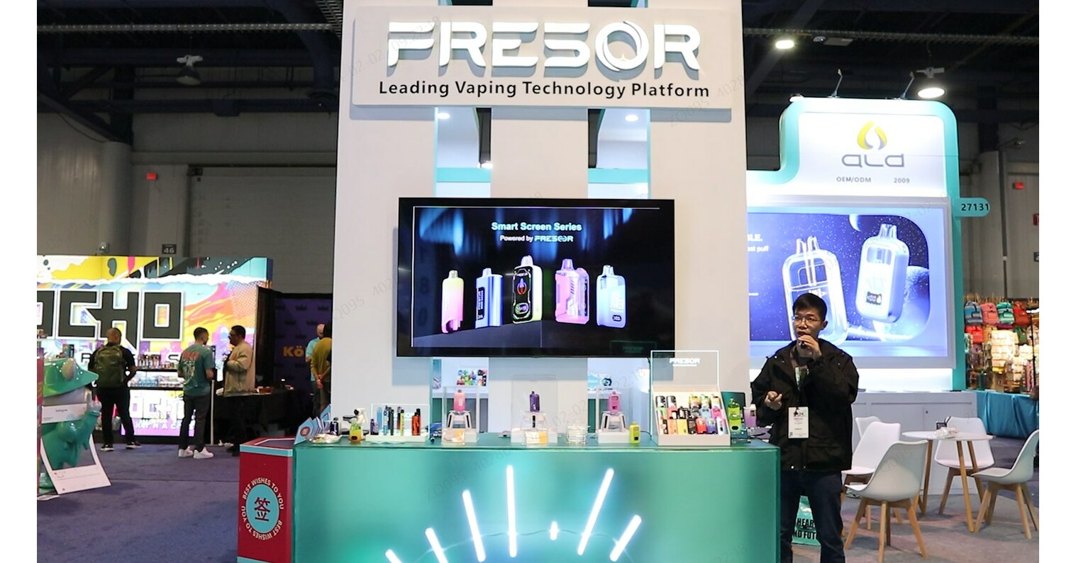 FRESOR Unveiled World’s First Visible Big Disposable Vape at TPE24 Las Vegas