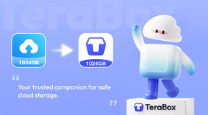 TeraBox revela novo logotipo, apresenta Terara, o mascote da marca, e comemora prêmios de prestígio