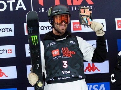 Monster Energy's Alex Hall Wins Men’s Freeski Slopestyle at the Toyota U.S. Grand Prix at Mammoth Mountain