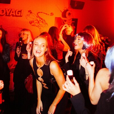 Moyagi London, revolutionzing traditional Karaoke with private rooms, top of the line audio, signature cocktails and limitless fun.