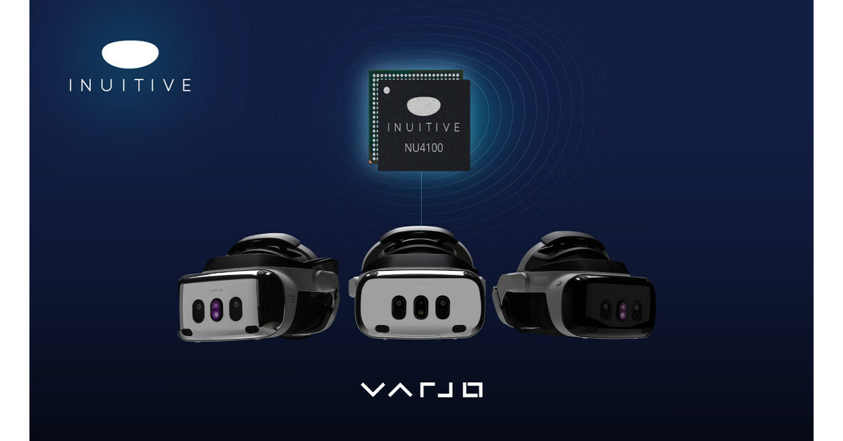 VARJO SELECTS INUITIVE'S NU4100 VISION PROCESSOR FOR ITS NEXT ...