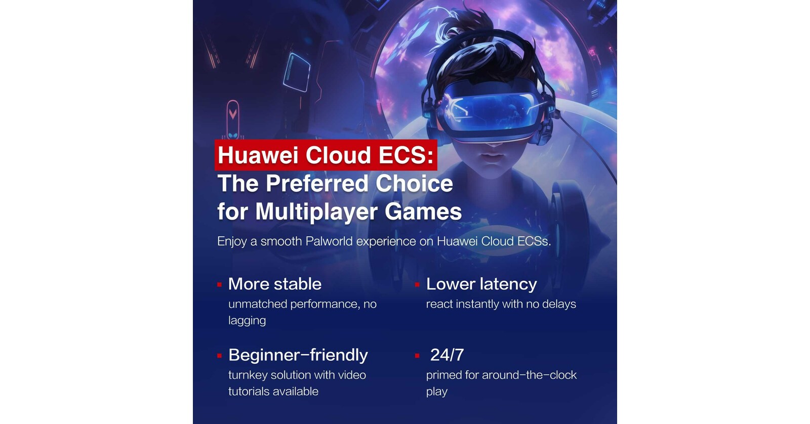 Huawei Cloud Launches Palworld-dedicated Servers with One-minute Setup