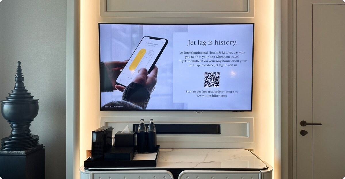 Intercontinental Hotels & Resorts to Address Jet Lag with The Timeshifter App - Vimarsana News
