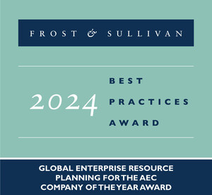 BST Global Earns Frost &amp; Sullivan's 2024 Global Company of the Year Award for Driving Digital Transformation in the AEC Industry