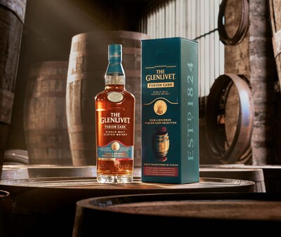 The Glenlivet Rum and Bourbon Fusion Cask Selection