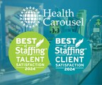 HEALTH CAROUSEL CELEBRATES CLIENT AND TALENT EXCELLENCE WITH CLEARLYRATED BEST OF STAFFING AWARDS