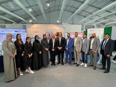 Unison team at Arab Health in Dubai, January 2024