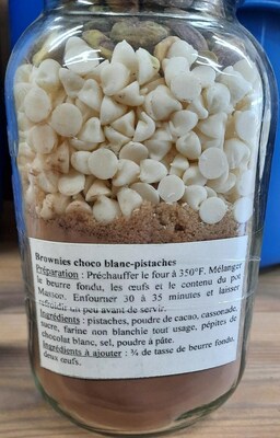 Brownies choco blanc-pistaches (Groupe CNW/Ministre de l'Agriculture, des Pcheries et de l'Alimentation)