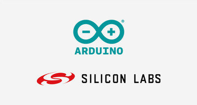 Silicon Labs and Arduino Logos. Credit: Arduino