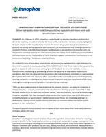 Innophos press release document