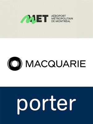 Logos de Partenaires aroportuaires (Groupe CNW/Canada Infrastructure Bank)