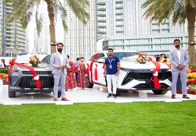 Kaiyi brand is launched in the UAE under the Burj Khalifa