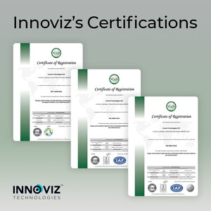 Innoviz Attains IATF 16949:2016 Certification Demonstrating Commitment to the Automotive Industry's Quality Standards