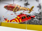 completed model of helicopter