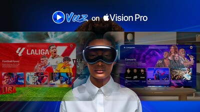 VUZ REDEFINES ENTERTAINMENT FOR APPLE VISION PRO: THE FUTURE OF IMMERSIVE TECHNOLOGY UNFOLDS