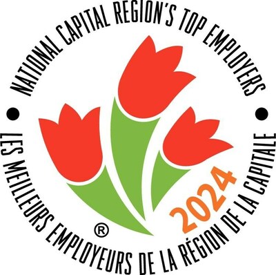 Normes d'accessibilit Canada slectionn comme l'un des meilleurs employeurs de la rgion de la capitale nationale pour 2024 (Groupe CNW/Accessibility Standards Canada)