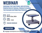 CS Analytical Hosting Educational Webinar on ISTA and ASTM D4169 Distribution Testing