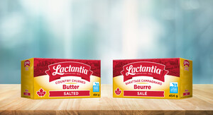 Lactalis Canada élargit son utilisation du logo emblématique de la vache bleue des Producteurs laitiers du Canada à ses marques de beurre