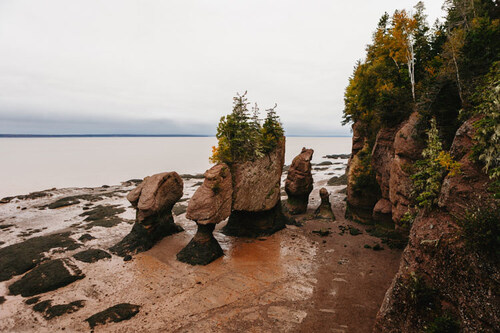 Hopewell Rocks Provincial Park, Hopewell Cape, New Brunswick. Photo Credit: New Brunswick Tourism