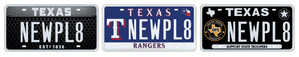 My Plates launches three new specialty plate designs for Texans to enjoy