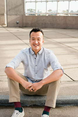A photo of LARQ's co-founder and CEO, Justin Wang.