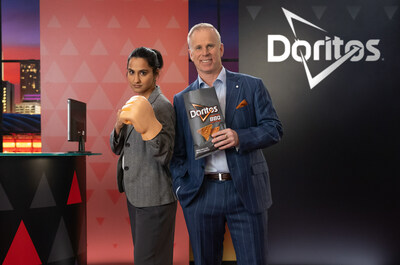 Doritos Canada reveals its bold new campaign, ‘As Seen in Canada’ that features actor Amrit Kaur and comedian Gerry Dee. (CNW Group/PepsiCo Foods Canada)