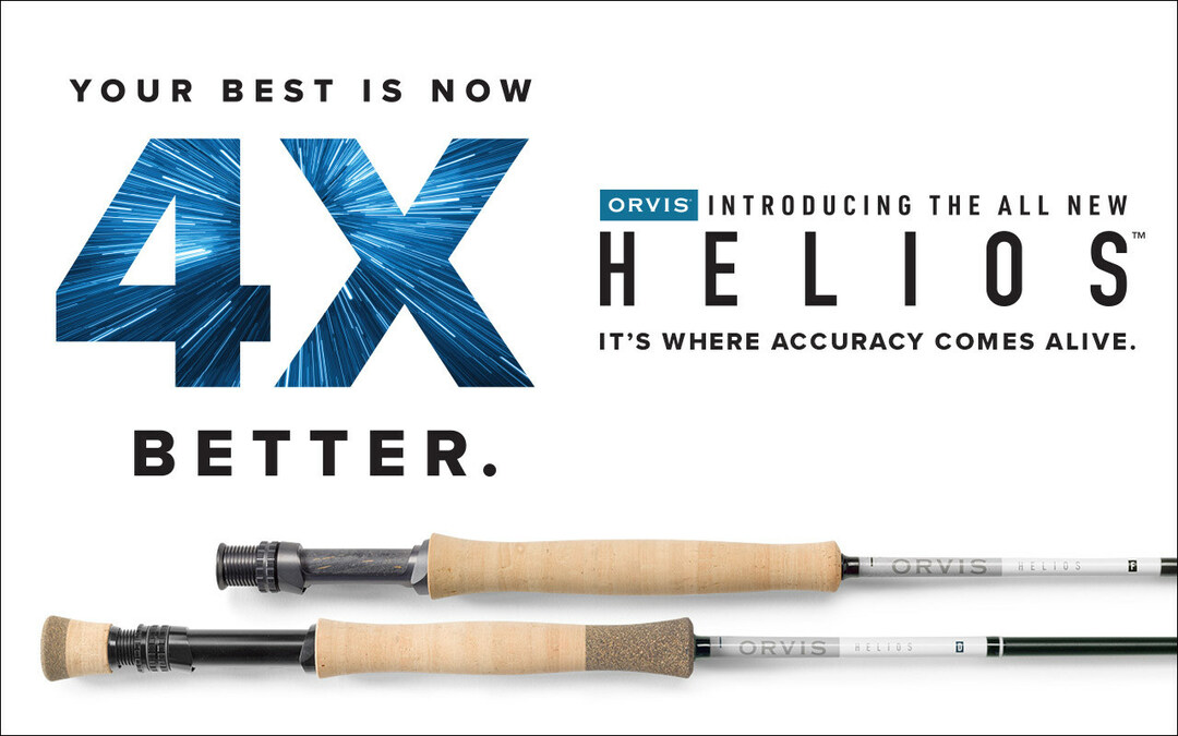 Orvis Releases New Helios™, Shattering Industry Standards with the