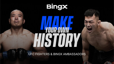 BingX faz parceria com os lutadores do UFC Junyong Park e Da Woon Jung