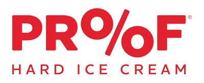 PROOF Hard Ice Cream is the first company to combine smooth creamy ice cream with the satisfying warmth of five percent alcohol by volume (5% ABV), producing its ice cream in small batches to ensure an indulgent experience you can taste and feel. (PRNewsfoto/PROOF Hard Ice Cream)