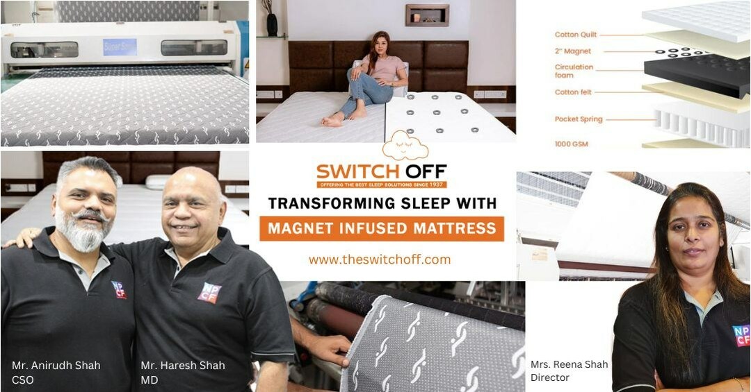 Switch Off Mattresses Revolutionises Online Market with Infused Mattress Launch in India