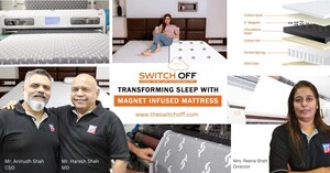 Switch Off Mattresses Revolutionises Online Market with Magnet Infused Mattress Launch in India