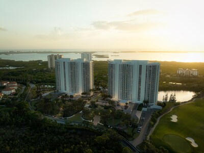 Construction of The Ronto Group's new Infinity high-rise at The Colony in Pelican Landing in Bonita Springs, Florida is underway.