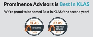 Prominence Advisors Rated Best in KLAS 2024 for HIT Staffing