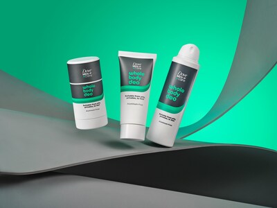 The new Dove Men+Care Whole Body Deo range. The new Dove Men+Care Whole Body Deo range.