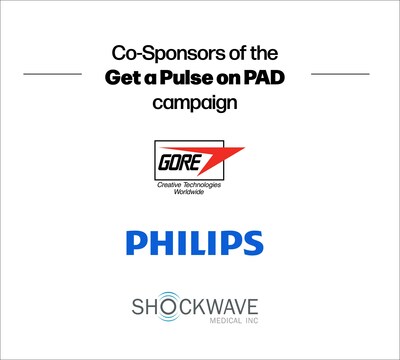 Co-Sponsors of the Get a Pulse on PAD campaign