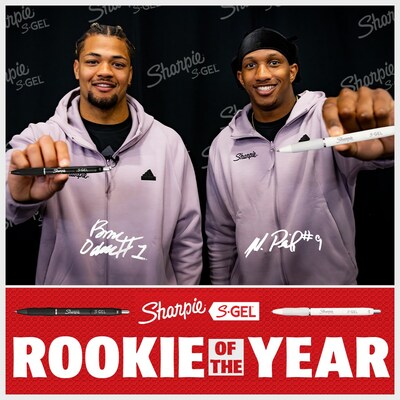Rome Odunze and Michael Penix Jr. are named the first Sharpie Rookies of the Year