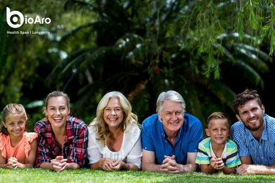 Health Span Unites: A Family's Journey Towards Longevity (CNW Group/BioAro Inc.)