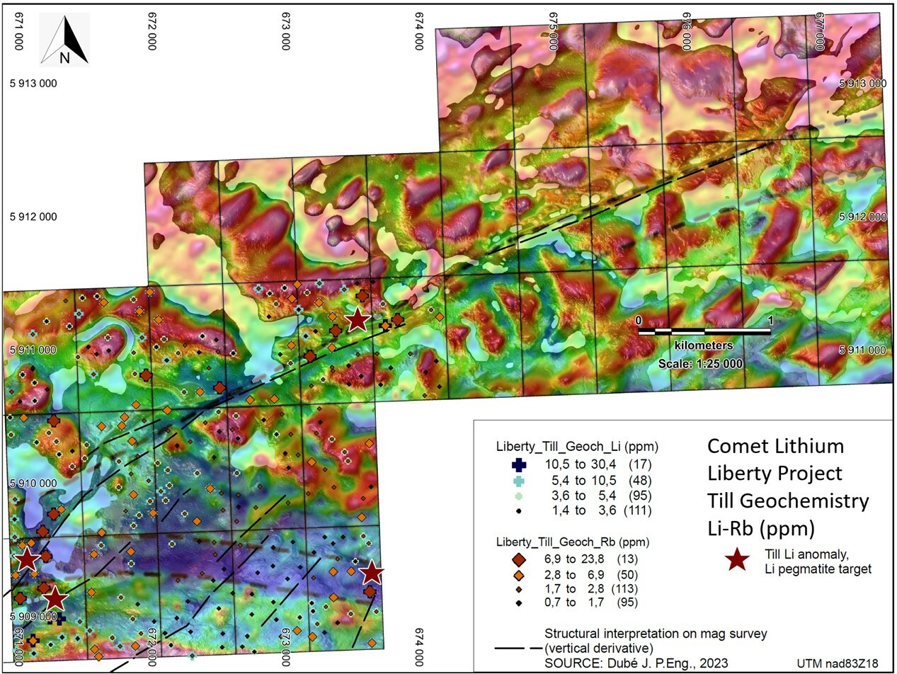 Figure 1 (CNW Group/Comet Lithium Corp.) Figure 1 (CNW Group/Comet Lithium Corp.)