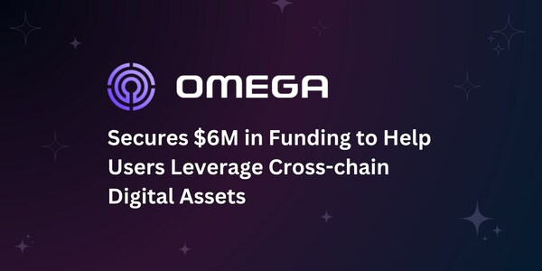 Omega Secures $6 Million in Funding to Help Users Leverage Cross-chain Digital Assets (CNW Group/Omega)
