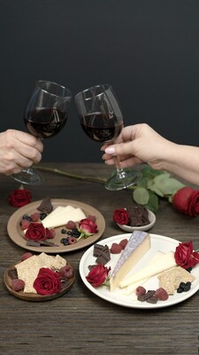 Do you and your Valentine go together like Wisconsin cheese and fine wine? 
Serve Sartori Merlot BellaVitano. The deep red exterior of this richly flavored Wisconsin original is an ode to love with every bite.
Photo Credit: ColorMe Wendy Photography