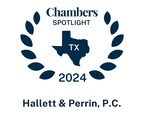 Hallett & Perrin, P.C. is once again recognized as one of Texas's top mid-sized law firms in the 2024 Chambers USA Regional Spotlight Guide.