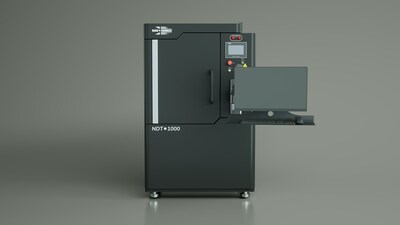 The NDT 1000 can handle materials with thicknesses of up to 0.5