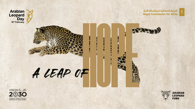 The Royal Commission for AlUla (RCU) celebrates International Arabian Leopard Day with a'Leap of Hope'
