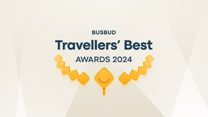 Busbud Announces Winners of Inaugural Travellers' Best Awards Highlighting Canada's Top Bus Operators