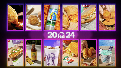 Taco Bell is bringing more bold and intentionally Mexican-inspired flavors to the world in 2024. More than a dozen food innovations are making their way out of the Test Kitchen and will be available to fans for a limited time at participating locations, while supplies last.