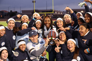 DOVE HOSTS STAR STUDDED "45 YARD LINE" FLAG FOOTBALL GAME IN LAS VEGAS TO SUPPORT GIRLS IN SPORTS AHEAD OF FOOTBALL'S BIGGEST NIGHT