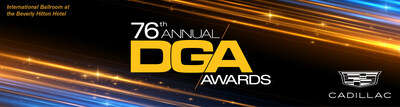 DGA Award header for the 76th Annual DGA Awards.