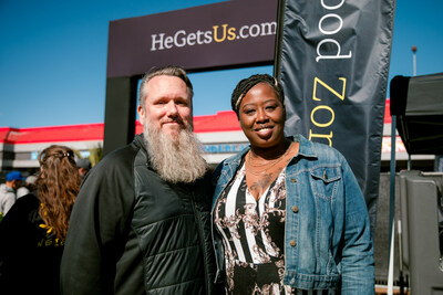 He Gets Us hosted a community event serving more than 1,500 neighbors in inner city Las Vegas on Saturday, February 10