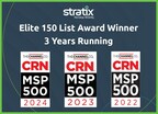 Stratix Makes CRN's 2024 MSP 500 List for Three Years in a Row
